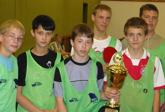 Tischtennis gespielt (Foto: JSW)