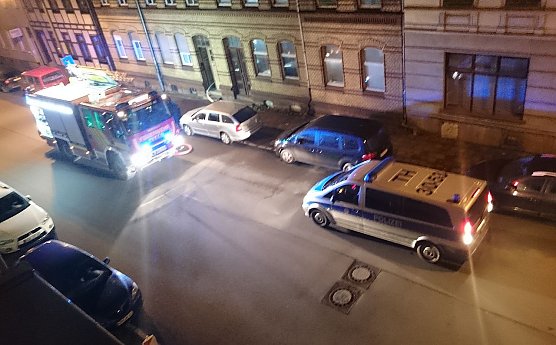 Einsatz in der Nebelungstra&szlig;e (Foto: privat)