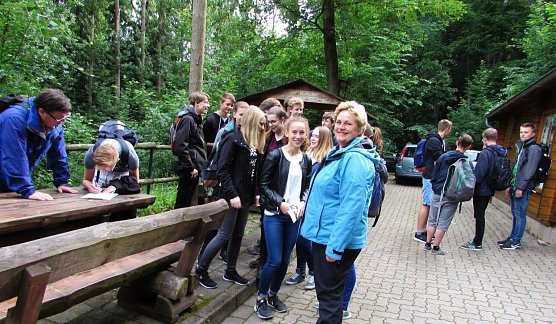 In der Praxis unterwegs (Foto: L. Schubert)