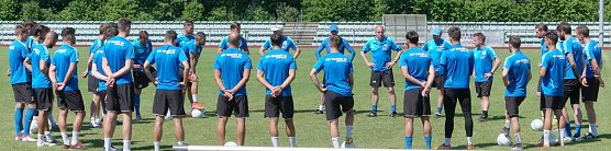 Auftakt zum heutigen Training (Foto: nnz)