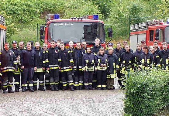 Gemeinsame Ausbildung (Foto: Dietrich)
