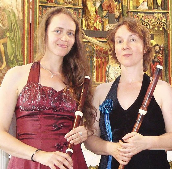 Kommen zum Orgelsommer nach Bleicherode: das Duo Traverso e dolce (Foto: Evangelischer Kirchenkreis S&uuml;dharz)