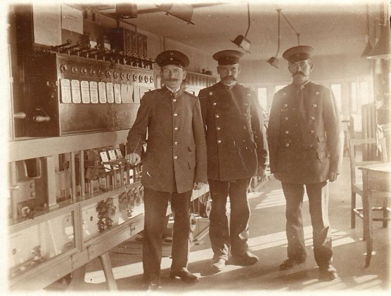 Bahnstellwerk 1930 (Foto: Paul Lauerwald)