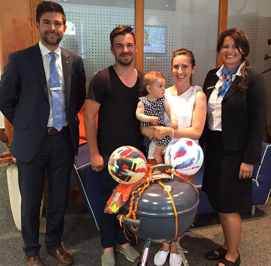 Kugelgrill gewonnen (Foto: Nordth&uuml;ringer Volksbank)