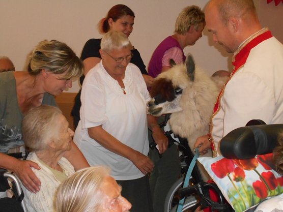 Sommerfest im DRK Pflegeheim Nordhausen (Foto: Heike Schallopp)