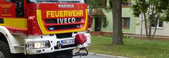 Brand in Bleicherode (Foto: nnz)