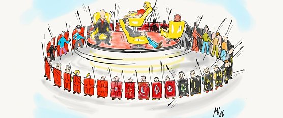 Auf dem Karrussel (Foto: Martin H&ouml;fer)