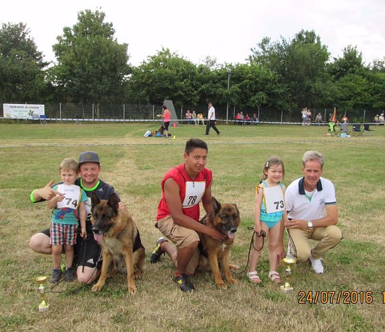 Die Sch&auml;ferhunde Ortsgruppe Nordhausen "Karl Siese" veranstaltete vergangene Woche ihre traditionelle Zucht und Nachwuchsschau (Foto: I. Unger)