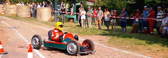 Erstes Seifenkistenrennen im vergangenen Jahr (Foto: privat)