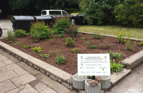 Kleinen Garten angelegt (Foto: privat)