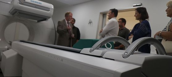 "Quantensprung" in der Diagnostik - am Nordh&auml;user S&uuml;dharzklinikum wurde heute die neue Nuklearmedizin er&ouml;ffnet (Foto: Angelo Glashagel)