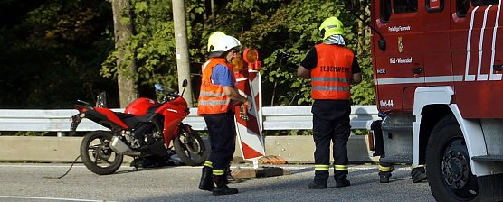 Unfall auf der B 81 (Foto: Peter Blei)