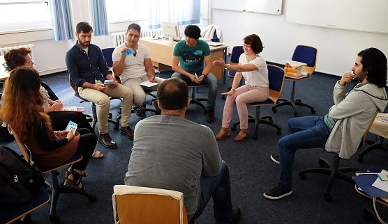 An der Hochschule Nordhausen startete das Programm Sprache-Hochschule-Arbeitsleben (Foto: Tina Bergknapp/HSN)