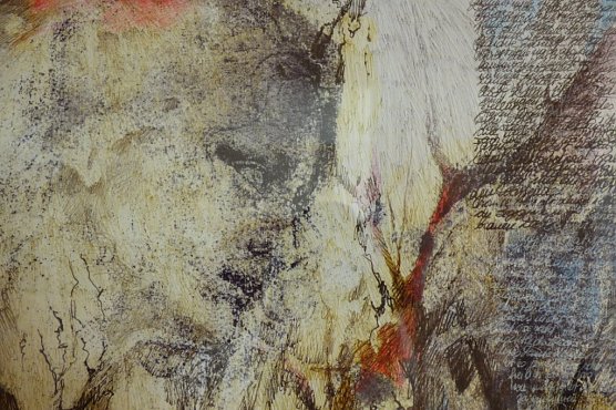 Finissage zur Ausstellung von Karin Kisker im Heringer Schloss (Foto: Heidelore Kneffel)