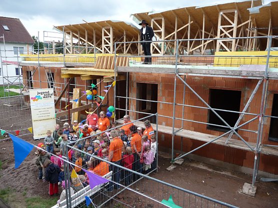 Neubau der Kinderkrippe (Foto: nnz) Neubau der Kinderkrippe (Foto: nnz)