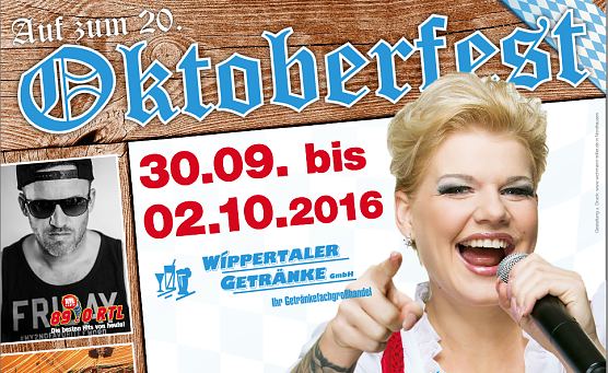 20. Nordh&auml;user Oktoberfest mit TV-Star Melanie M&uuml;ller (Foto: Wippertalter Getr&auml;nke GmbH)