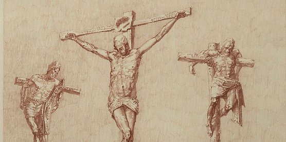 Kreuzigungsszene von Werner T&uuml;bke  (Foto: Kunsthaus)