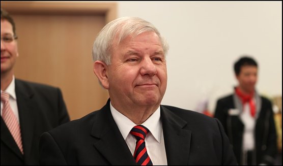 Przybilla bei seiner Verabschiedung im M&auml;rz 2012 (Foto: nnz-Archiv)