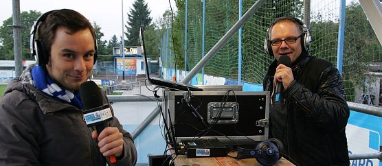 Live im Internet-Radio (Foto: Bernd Peter)