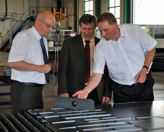 Minister Dr. Klaus Zeh zu Besuch (Foto: CDU)