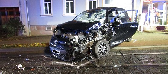 Unfall in der Stolberger Stra&szlig;e (Foto: privat)