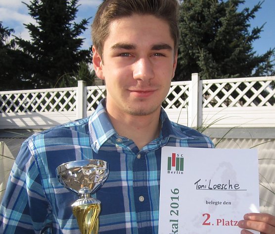 Erfolgreich: Florettfechter Toni Loesch (Foto: privat)