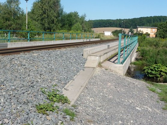 Bestehende Br&uuml;cke (Foto: nnz)