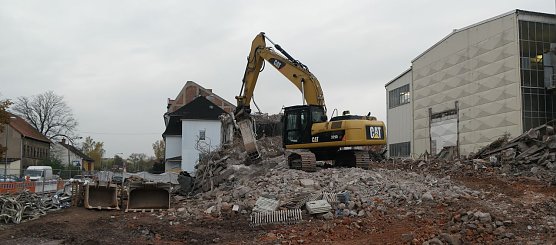Hier stand einst der Viergeschosser (Foto: nnz)