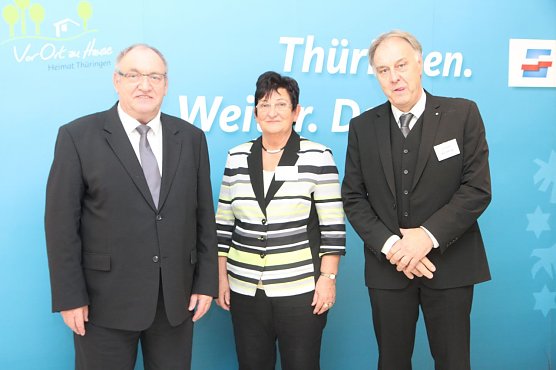 v.l.: Egon Primas, B&auml;rbel Ohlhoff, Christian B&uuml;chting (Foto: Anja Sturm)