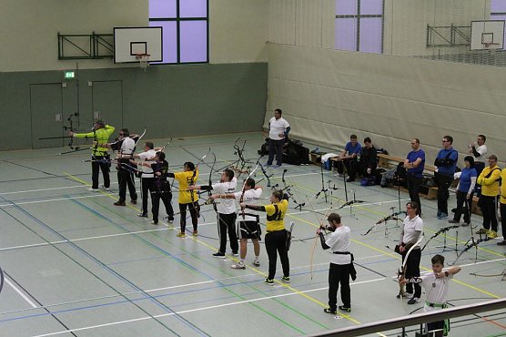 7. Adventsturnier im Bogenschie&szlig;en gut besetzt (Foto: Karl-Heinz Herrmann)