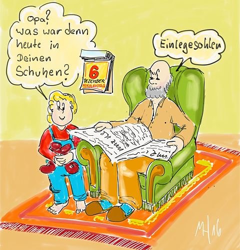 Karikatur (Foto: Martin H&ouml;fer)