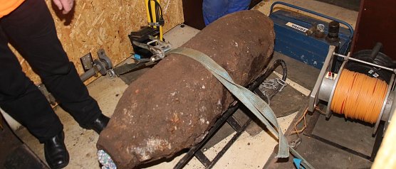 Unsch&auml;dlich gemacht und fertig f&uuml;r den Abtransport (Foto: P. Grabe, Pressestelle Rathaus)