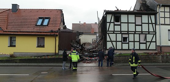 Brand in Auleben - der Tag danach (Foto: nnz)