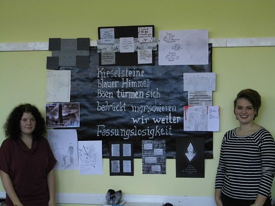 Der Besuch in Buchenwald wurde lyrisch verarbeitet (Foto: Friedrich Schiller Gymnasium Bleicherode) Der Besuch in Buchenwald wurde lyrisch verarbeitet (Foto: Friedrich Schiller Gymnasium Bleicherode)