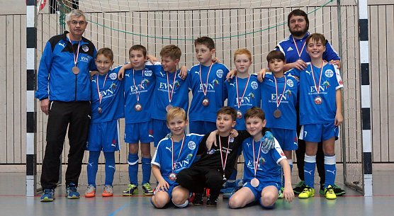3. Platz f&uuml;r Wackers E III bei Futsal-KM (Foto: Martina Nebelung)