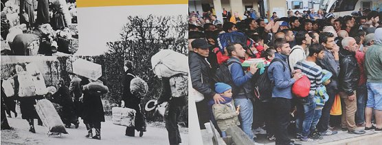 Neue Ausstellung im Rathaus - Geflohen, vertrieben, angekommen (Foto: Angelo Glashagel) Neue Ausstellung im Rathaus - Geflohen, vertrieben, angekommen (Foto: Angelo Glashagel)