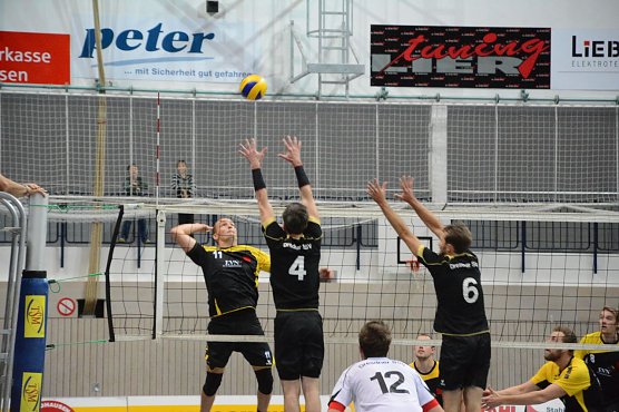 Die Revanche soll klappen - am Wochenende sind die Volleyballer des SVC in Dresden zu Gast (Foto: Sandra Arm)