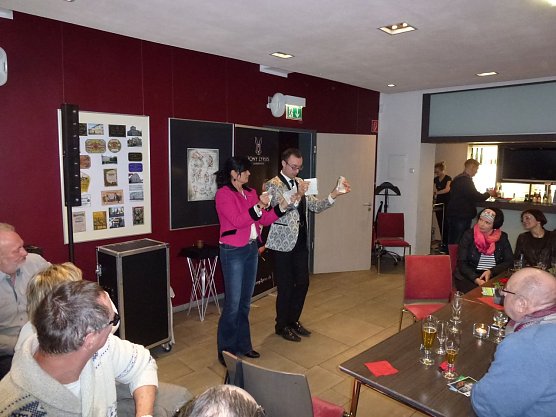 Hokuspokus zum Neujahrs - Brunch in Neustadt (Foto: Hans Leopold Holzapfel)