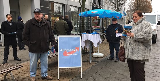 Infostand der AfD-Landtagsfraktion (Foto: privat)