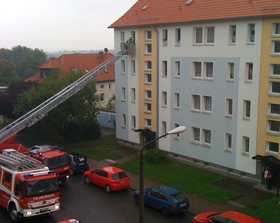Feuerwehreinsatz (Foto: N. Jahn)
