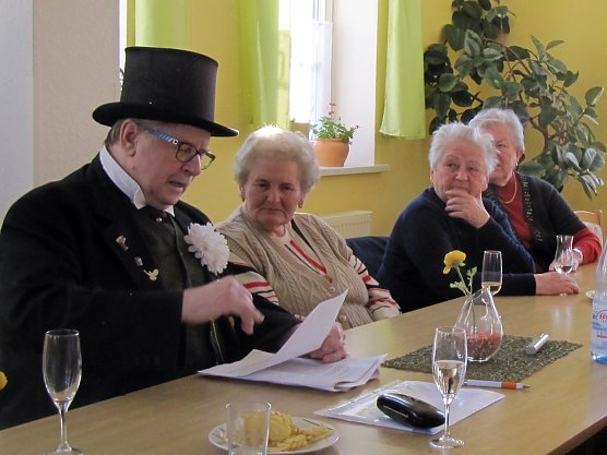 Professor Zwanziger in Niedersachswerfen (Foto: Gabriele Witzel)