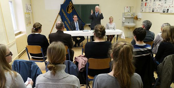 Eine etwas andere Unterrichtsstunde (Foto: nnz)