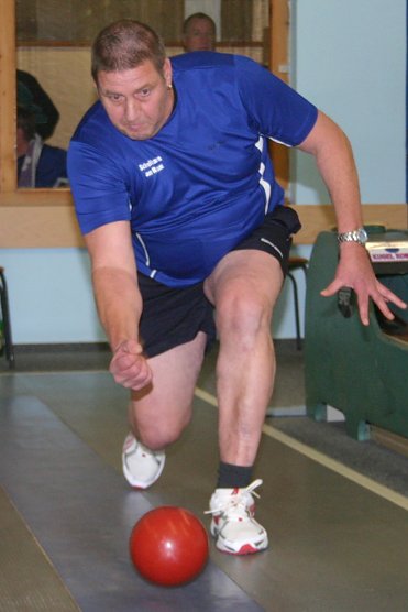 Ronald Fengefisch, zuletzt in einem kleinen Tief, gl&auml;nzte bei Handwerk mit Tagesbestleistung (Foto: Uwe Tittel)