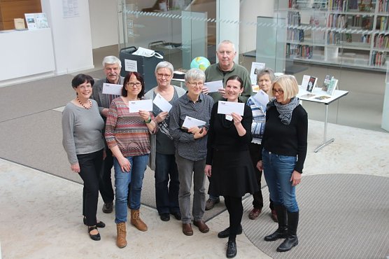 Anerkennung f&uuml;r ehrenamtliche Deutschlehrer (Foto: Patrick Grabe, Pressestelle Stadt Nordhausen)