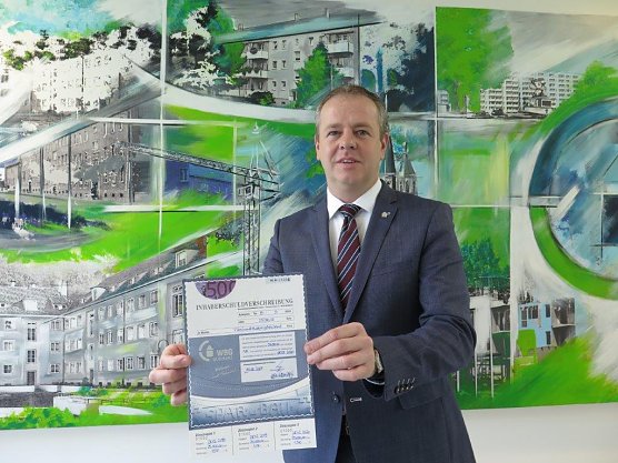 Steffen Loup: "Wir haben damit eine echte Erfolgsgeschichte auf den Weg gebracht" (Foto: Wohnungsbaugenossenschaft S&uuml;dharz)