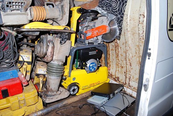 Hab' mein Wage voll gelade (Foto: Polizei G&ouml;ttingen)