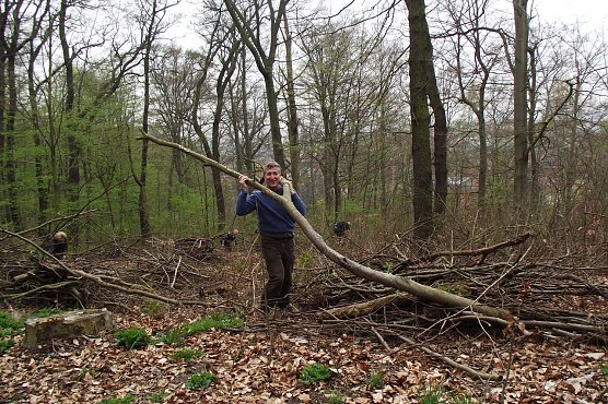 Damals im Gehege (Foto: Kurt Frank)