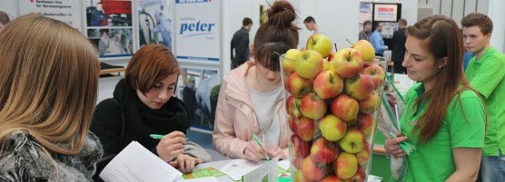 19. Forum Berufsstart in der Wiedigsburghalle Nordhausen (Foto: Angelo Glashagel) 19. Forum Berufsstart in der Wiedigsburghalle Nordhausen (Foto: Angelo Glashagel)