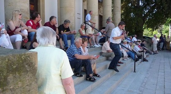 Die LINKE im Wahlkampf (Foto: nnz)