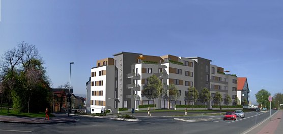 Neue Pl&auml;ne f&uuml;r den Hagen - das "Hagentor" (Foto: Nadine Stevens Architektur)